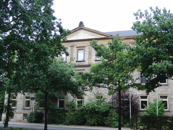 Blick auf den Altbau